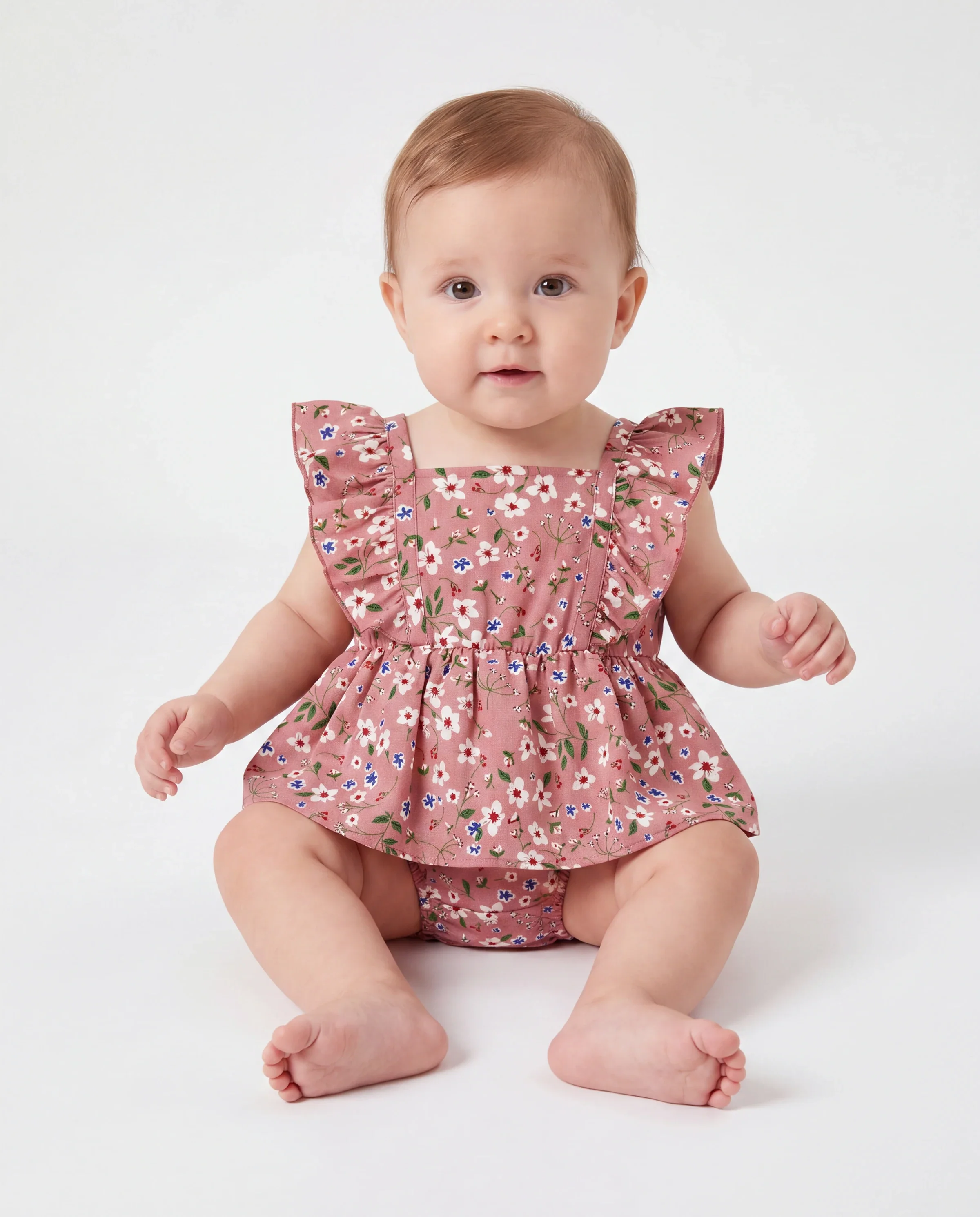 Daddy & Daughter Cotton T-Shirt & Dress Set Daddy / Mini Print Black Tee for Dad and boy, Floral Print splicing Dress for Mom, girl and Baby, Perfect for Summer Family Outings Black - Image 4