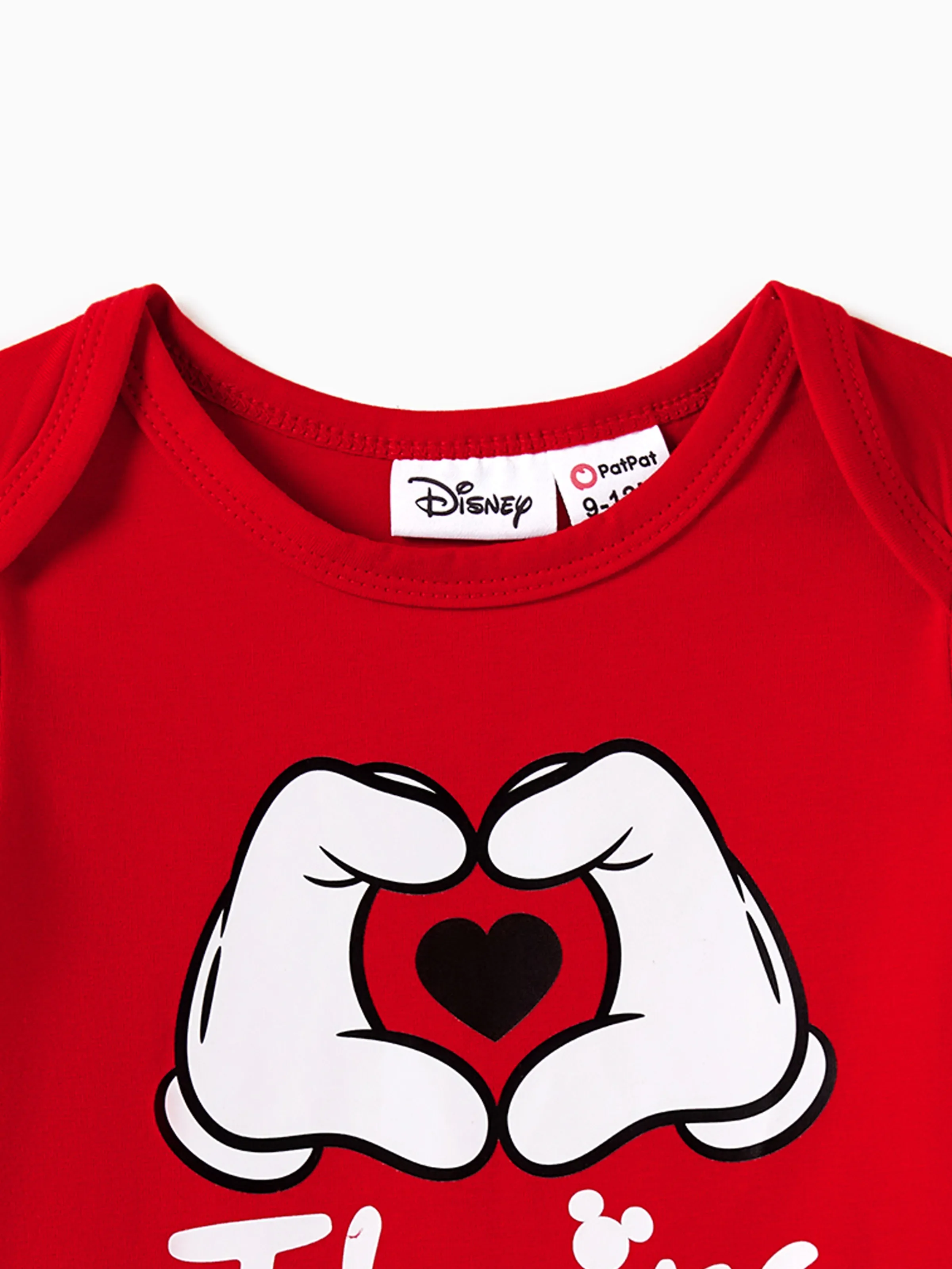 Disney Mickey and Friends Mommy & me Funny Gesture Dress/Romper for Gift Red - Image 13