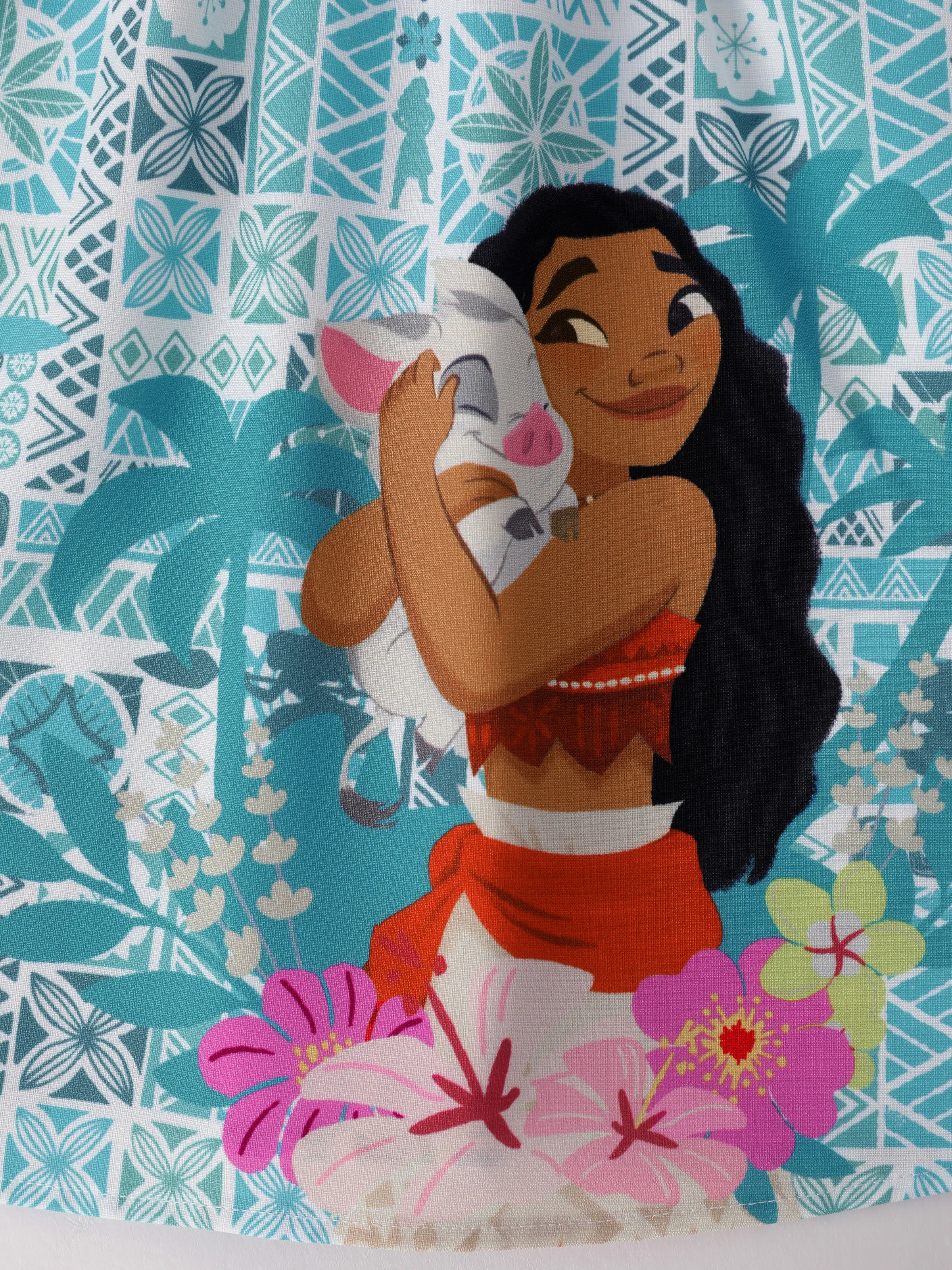 Disney Moana Family Matching Island Print Tees and Dresses - Image 5