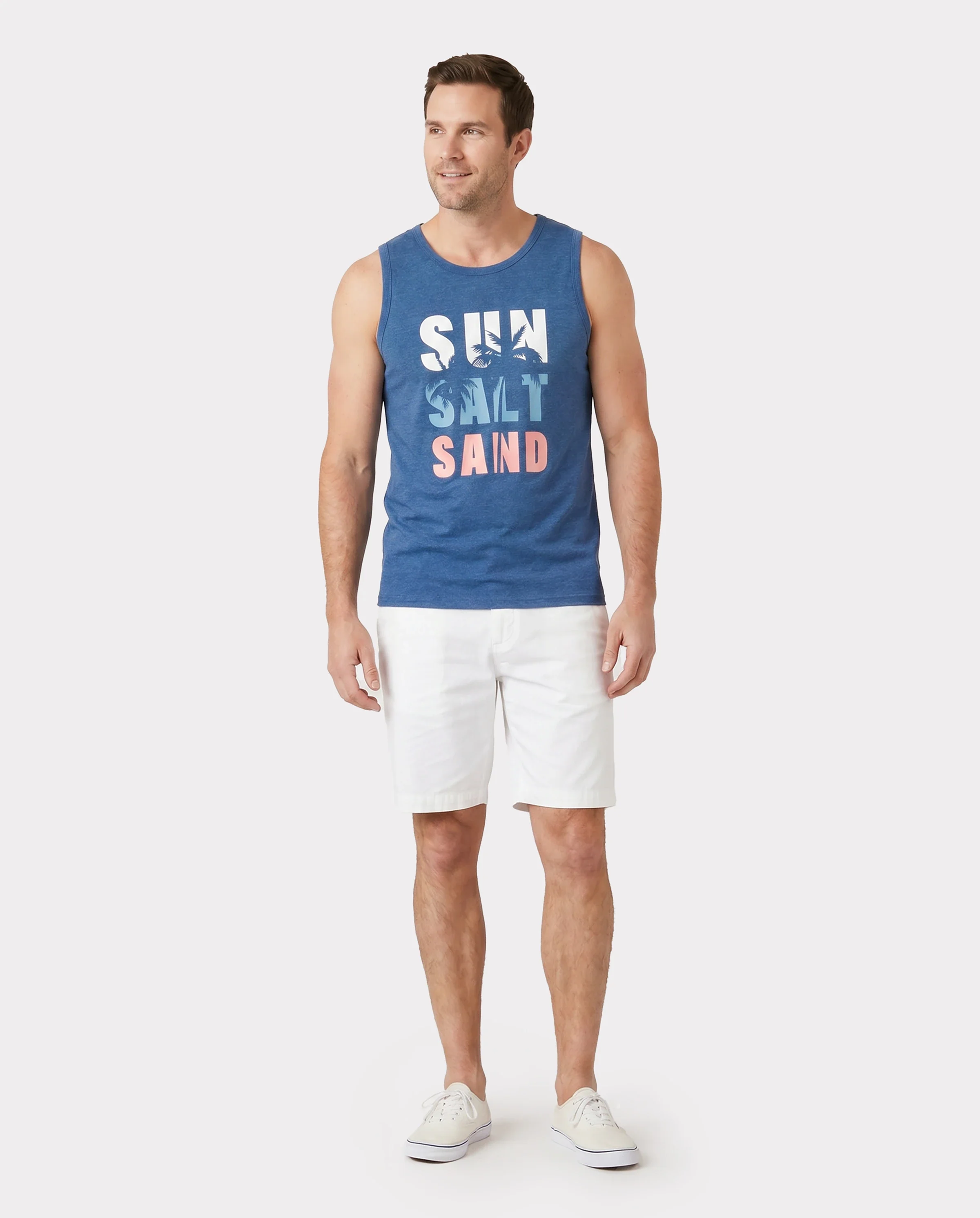 Family Matching Sets Blue Tank Top or Flowy A-Line Tank Dress with Pockets Blue - Image 6
