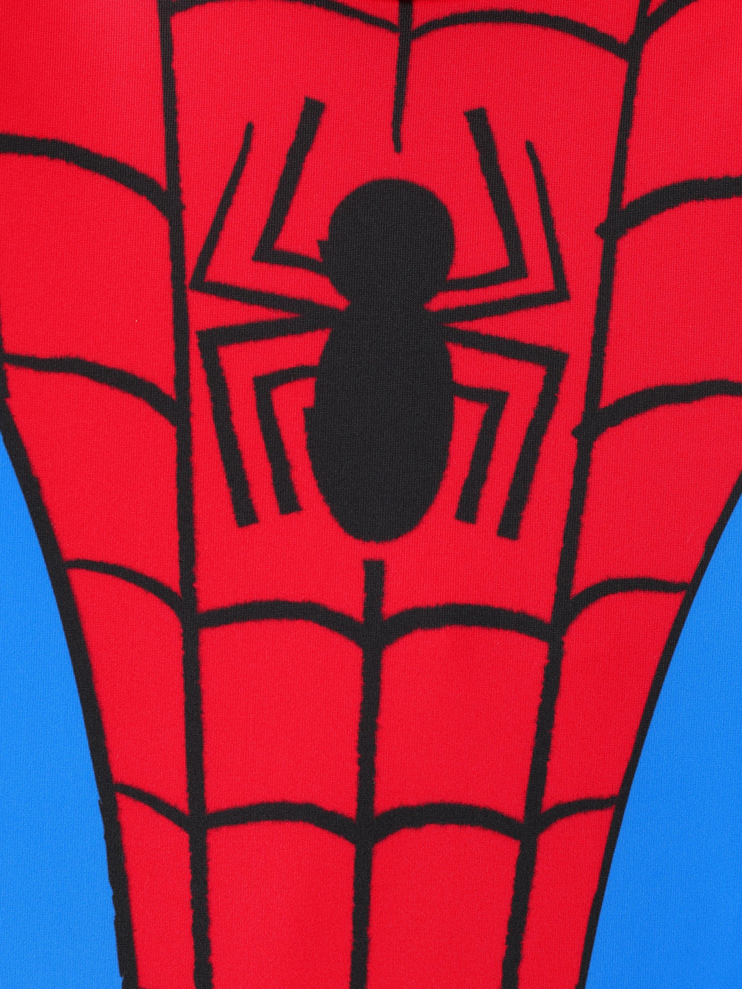 Marvel Baby/Toddler Boy Spider-Man UPF30+ Colorblock Print Swimsuit Red - Image 2