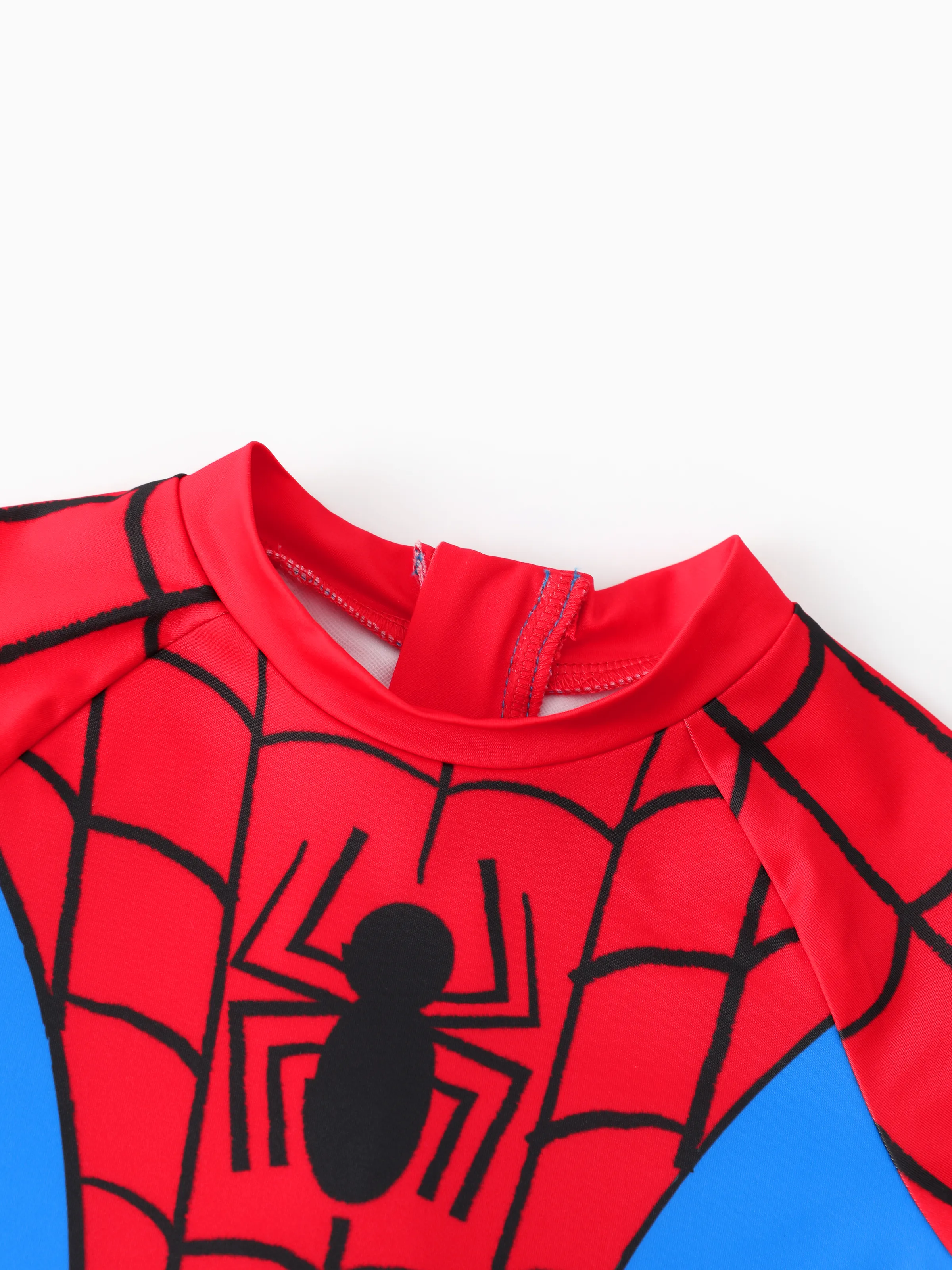 Marvel Baby/Toddler Boy Spider-Man UPF30+ Colorblock Print Swimsuit Red - Image 4