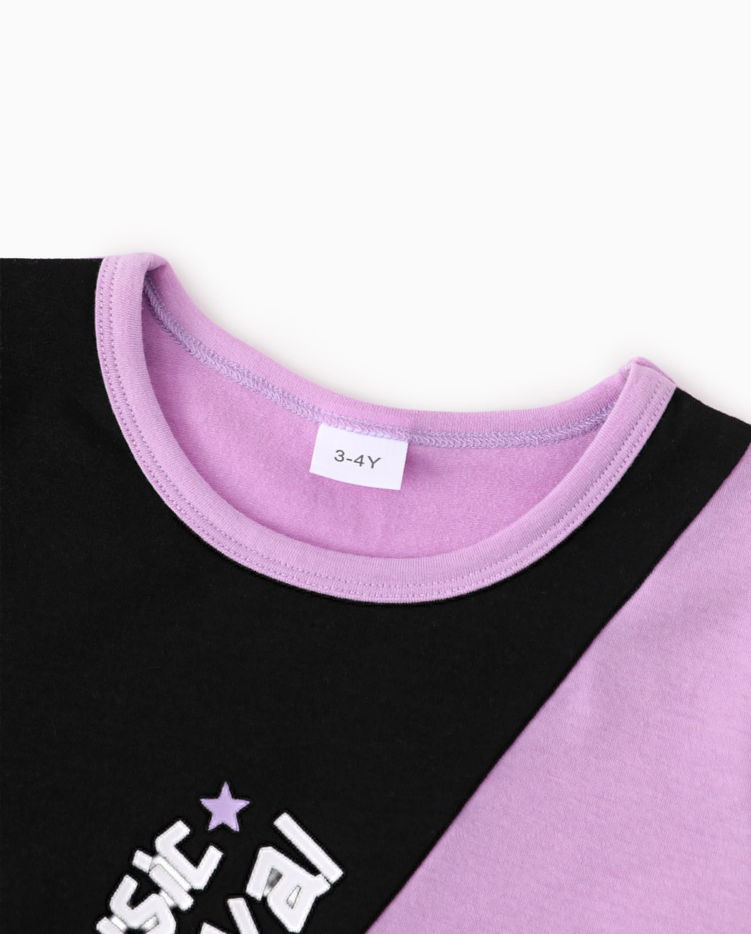 NEON Pop Toddler Girl Skort Set Purple - Image 6