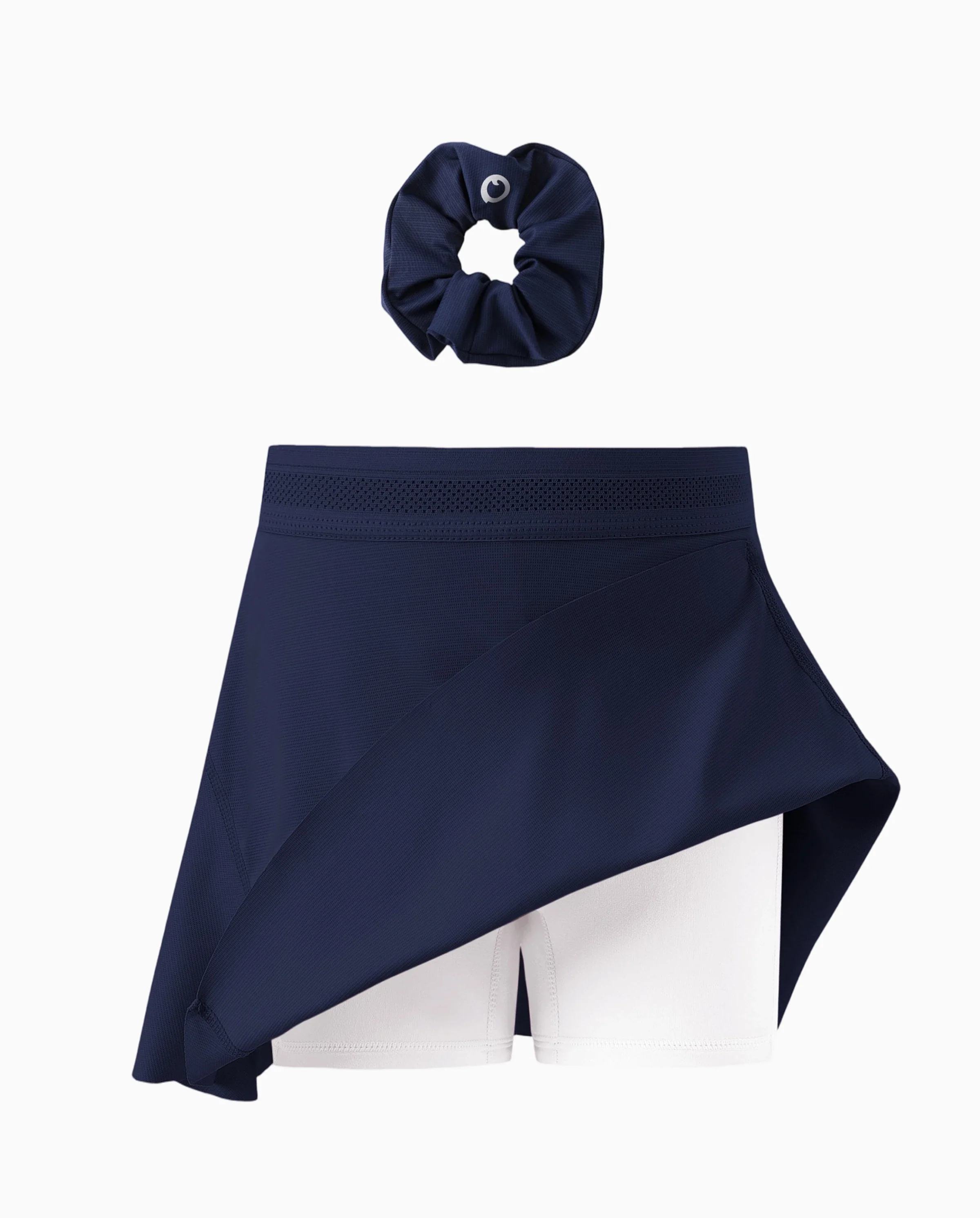 PatPat Rapidair activewear Kid Girl Athletic 2 in 1 Tennis Skort with Pocket Deep Blue - Image 6