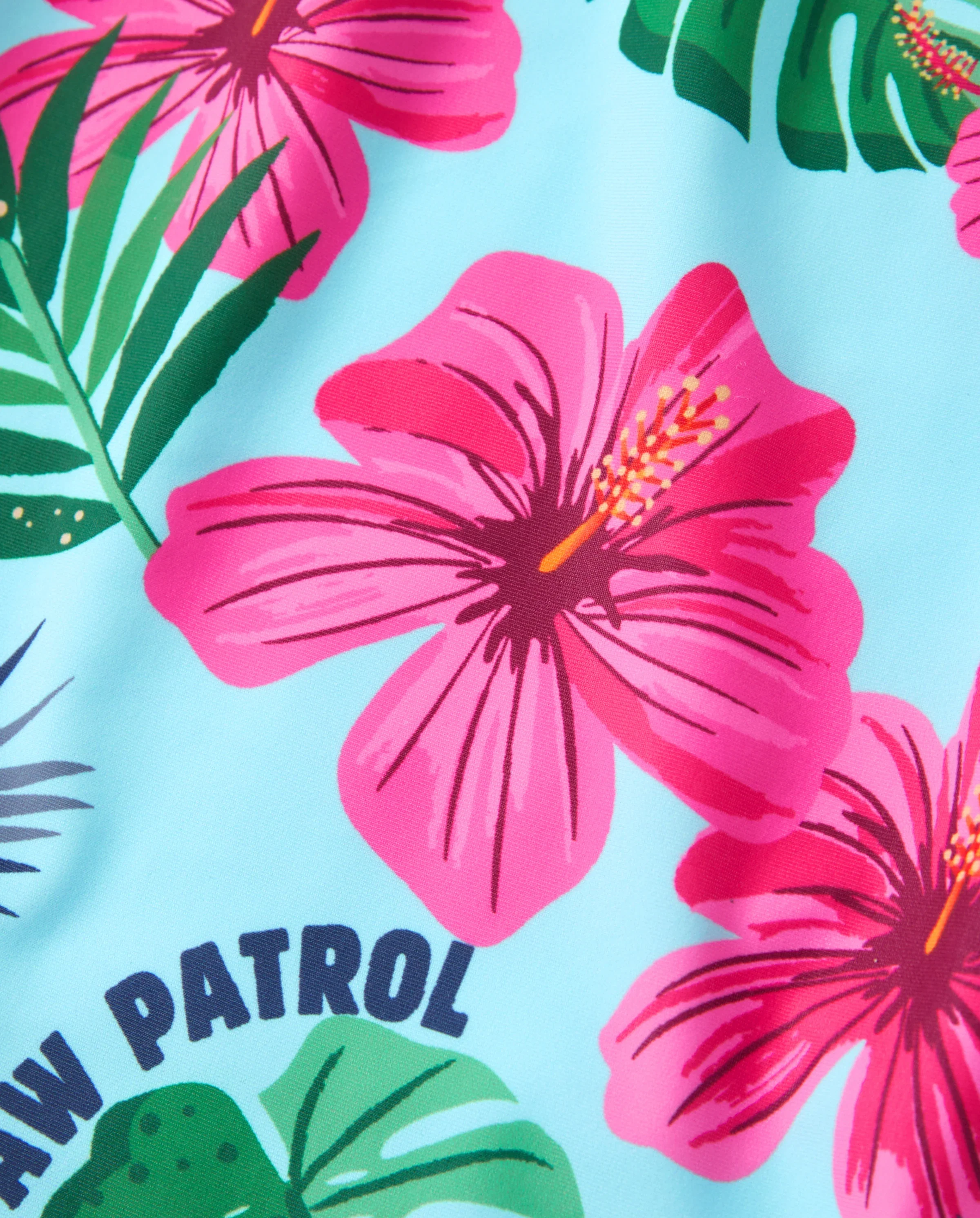 PAW Patrol Daddy & Daughter Large Flower All-over Print Swimsuit Roseo - Image 4