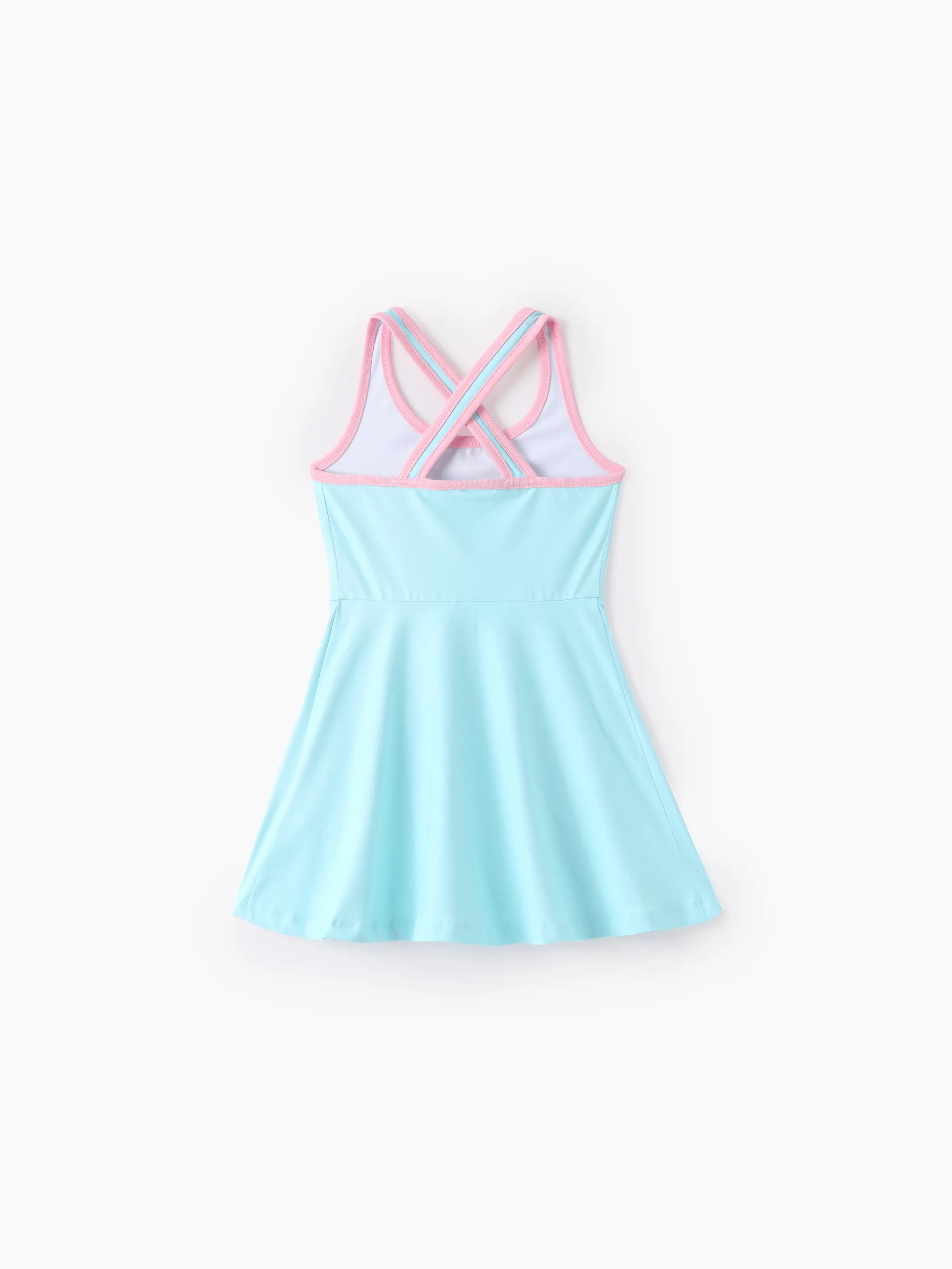 PAW Patrol Matching Family Floral Dress with Built-in Shorts & Pockets/ Cotton Top Turquoise - Image 14