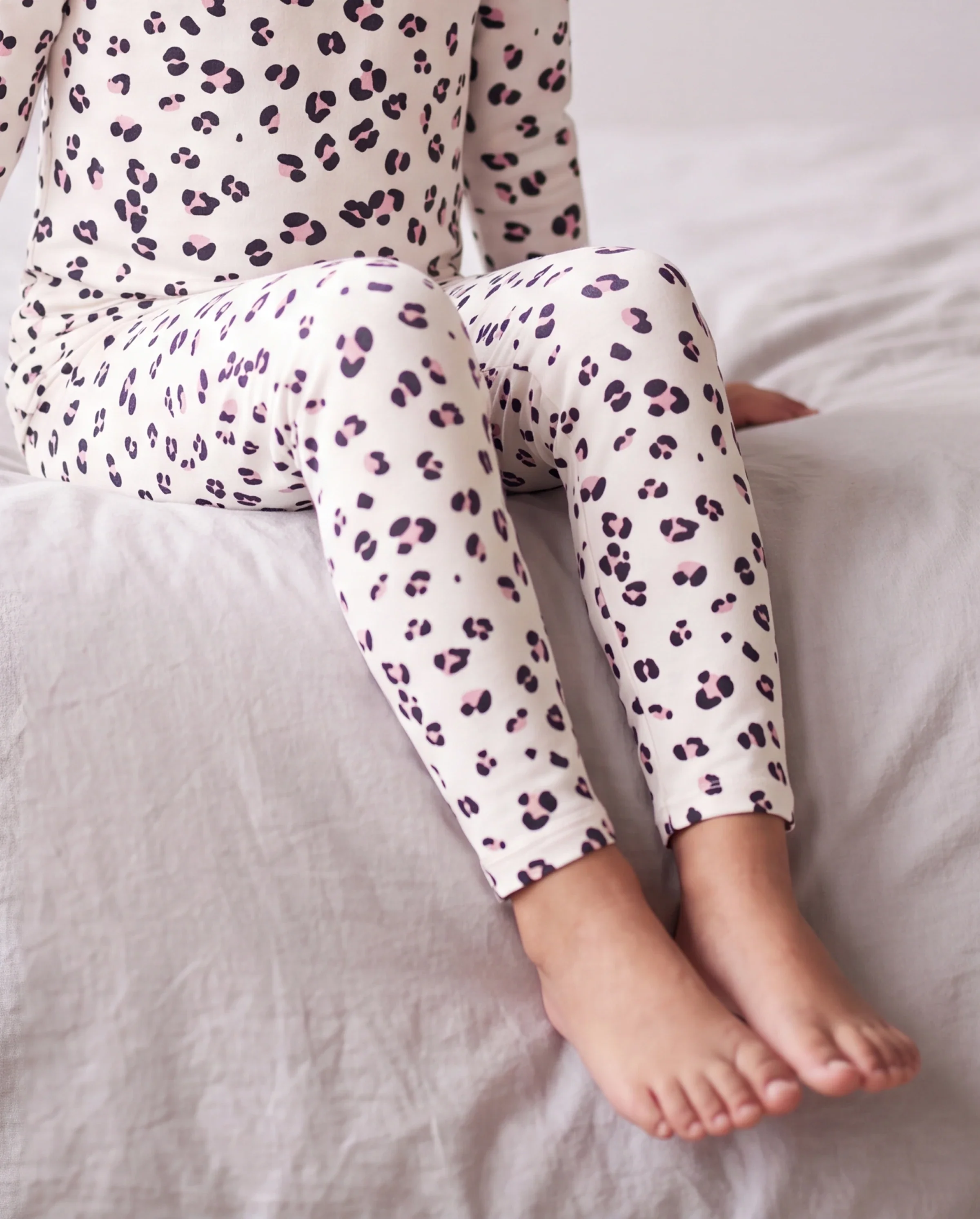Toddler / Kids Halloween Pajamas With Childlike Print (1-Piece Snug-Fitting ) Apricot - Image 4