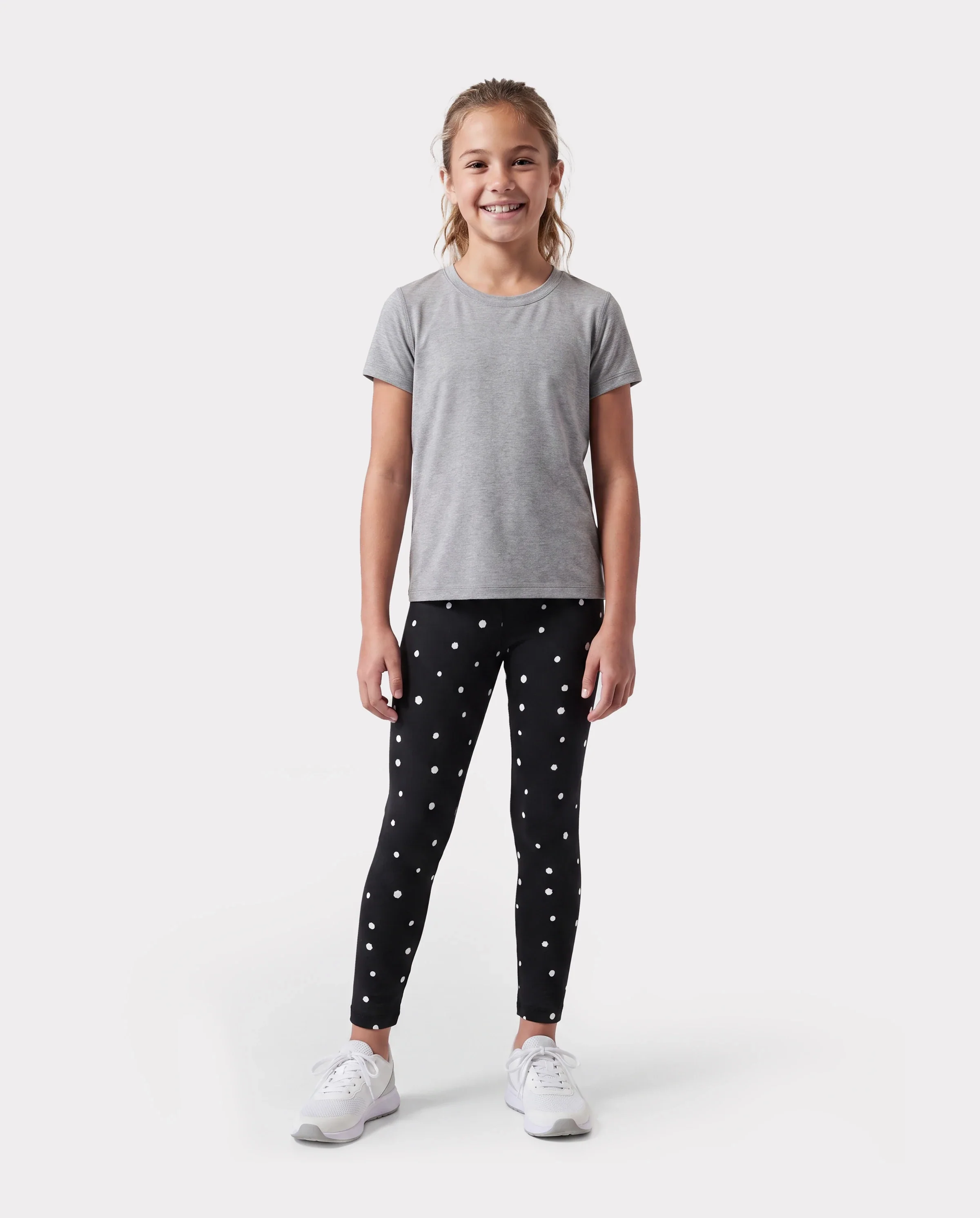 Toddler/Kid Girl Elasticized Leggings Black