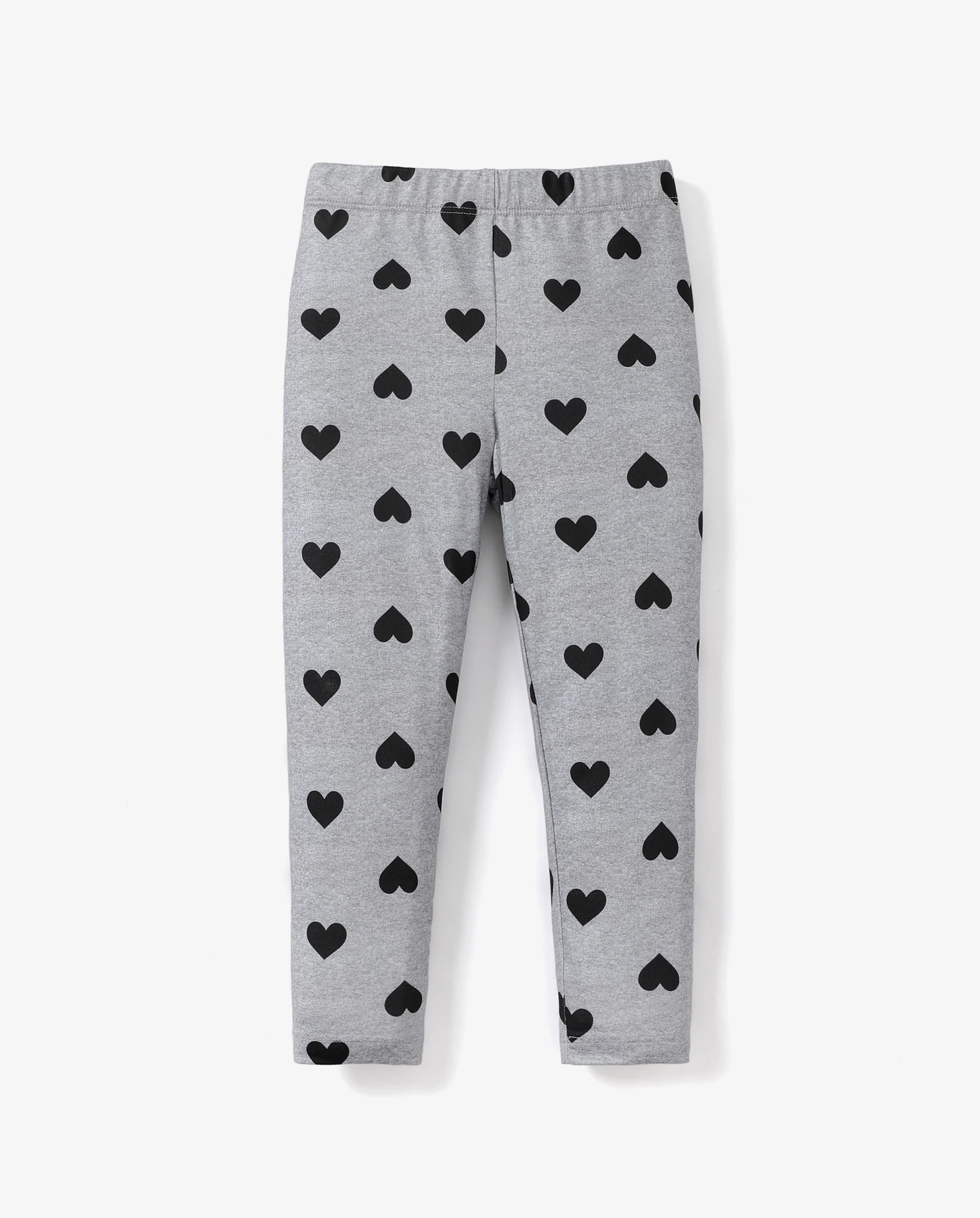 Toddler/Kid Girl Elasticized Leggings Flecked Grey - Image 5