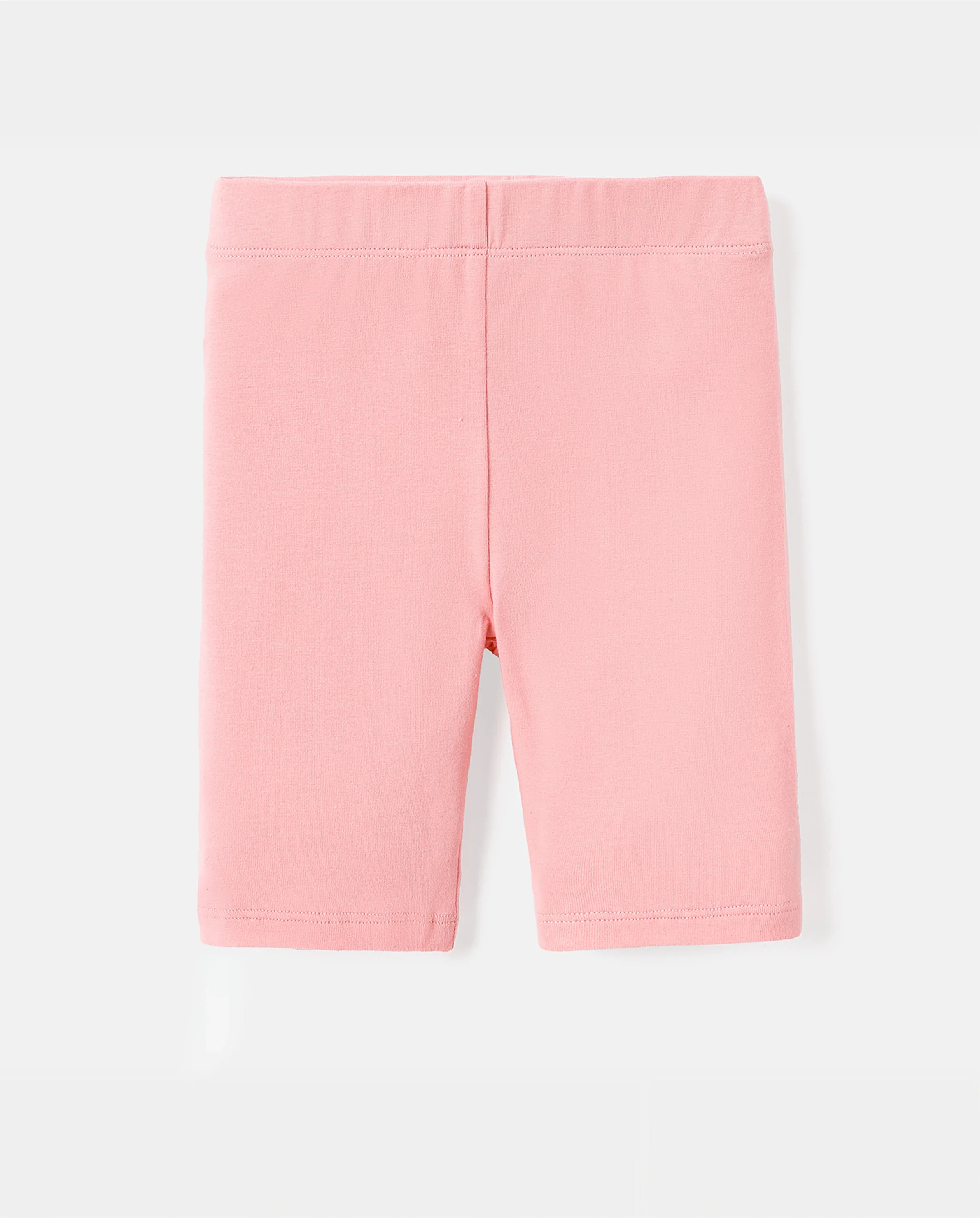 Toddler/Kid Girl Solid Color Cotton Leggings Shorts Pink - Image 5
